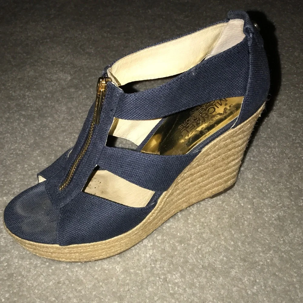 Sexy Michael Kors espadrille high 7.5 - Picture 3 of 6